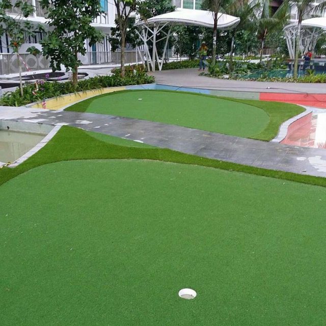 Putting Green at Condo Common Area