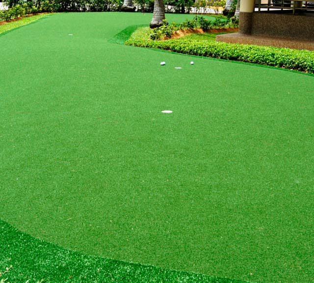 Putting Green in Condominium