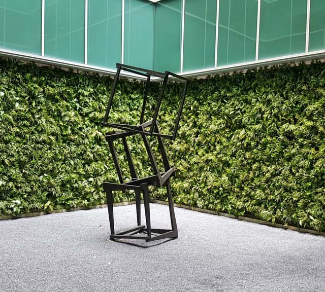 Vertical Greening an Airwell