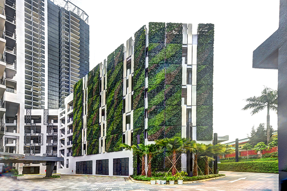 Vertical Garden at Gems @ Toa Payoh, Singapore