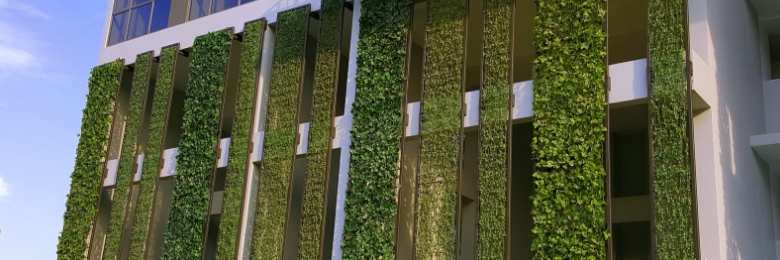 Condominiums Choose GreenTurf Artificial Vertical Gardens